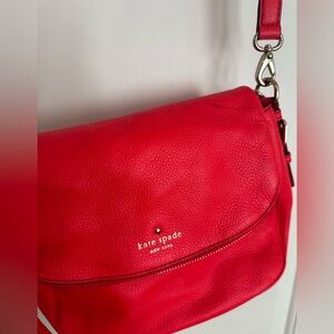 Kate Spade Vibrant Red Crossbody Bag